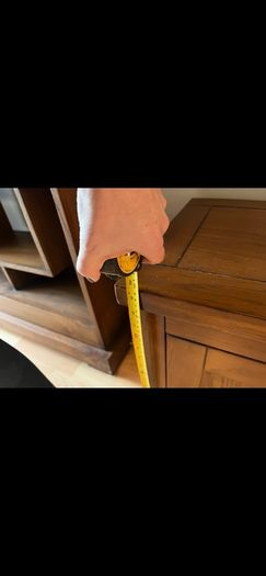 Wooden TV stand