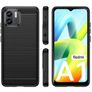 Shockproof Case For Xiaomi Redmi A1 Carbon Fibre Effect Back Cover Image 2