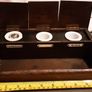 antique wooden inkwell stand, tub 3 Image 2