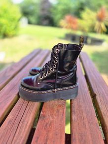 Dr Martens Jadon Platform Boots with Bouncing Soles, Size UK5, EU38, AV