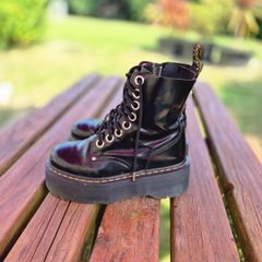 Dr Martens Jadon Platform Boots with Bouncing Soles, Size UK5, EU38, AV