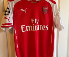 Arsenal Santi Cazorla 2014-2015 Home Jersey Medium