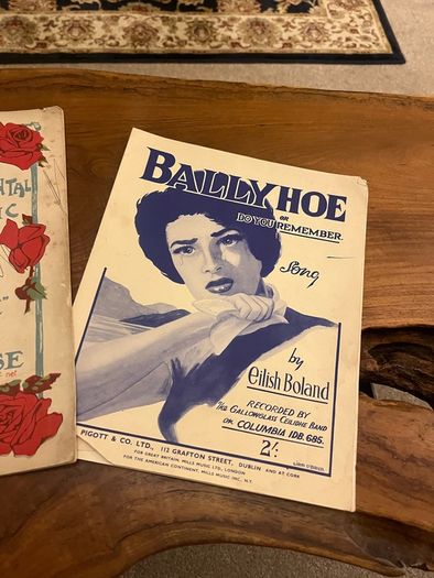 Antique & Vintage Piano Music Sheets x3