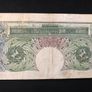 One pound banknote from England Image 2