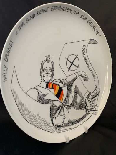 Rosenthal limited edition satire plate