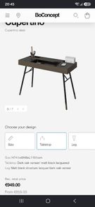 Designer Boconcept Cupertino Desk