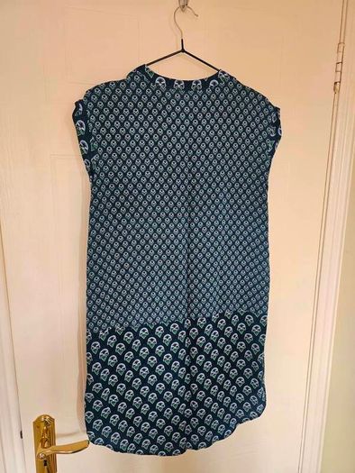 Very lightweight summer shirt dress/beach cover up 8-10