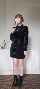 Black Mini Dress from Zara - Size S