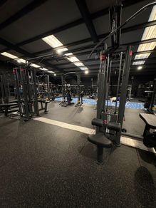 Panatta 8 station gym w heavier stacks