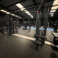Panatta 8 station gym w heavier stacks