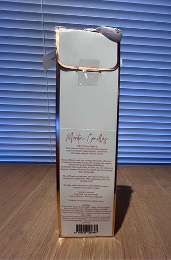 Christmas Spice Diffuser Set by Mowtini Candles
