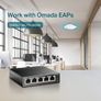 5-Port Gigabit Desktop PoE Switch with 4-Port PoE+ Image 2