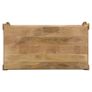 Dining Table 118x60x76 cm Solid Mango Wood Image 4