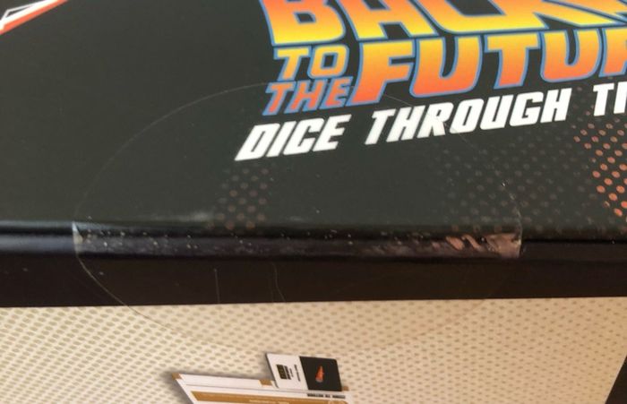 Back to the Future-Dice Through Time -Boardgame