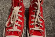Red Converse Size 6