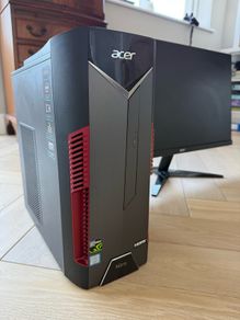 Acer Nitro Budget Gaming PC and Monitor