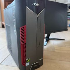 Acer Nitro Budget Gaming PC and Monitor