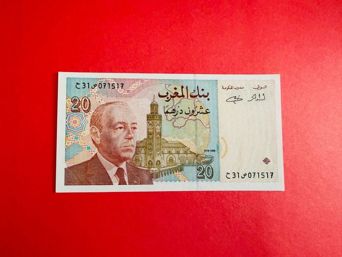 Morocco  20  Dirhams  1996  Pick 67a Uncirculated