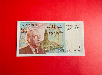 Morocco  20  Dirhams  1996  Pick 67a Uncirculated