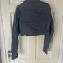 Vero Moda grey cropped jacket size m 10 Image 2