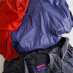 Ladies dress and Mens rain jackets