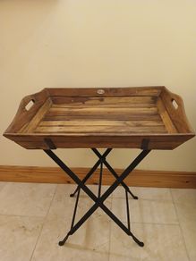 Butlers tray and stand