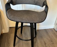 Grey Bar Stool