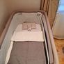 Chicco Next2Me Cot incl Mattess protector and sheets Image 2