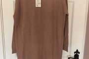 jumper dress Bnwt Hailey's brand tan crewneck jumper dress 10/12 size small
