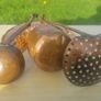 Vintage-style copper cookware and kitchen accessories. Image 4