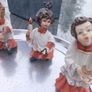 6 Capodimonte 50s Italian porcelain altar boys. Symphony of Faith, D18 Image 4