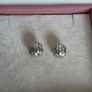 Pandora sterling silver lotus flower clips charm very good condition Image 7