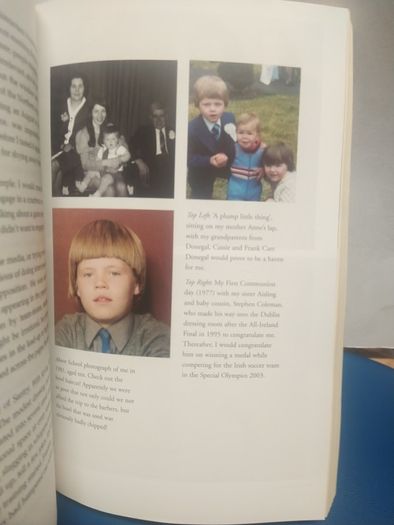 Signed Dessie Farrell autobiography