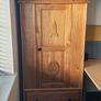 Rare Solid Wood Space Kid Bedroom Set Bed & Wardrobe Image 3