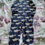 frugi shark snuggle suit 4-5y Image 2
