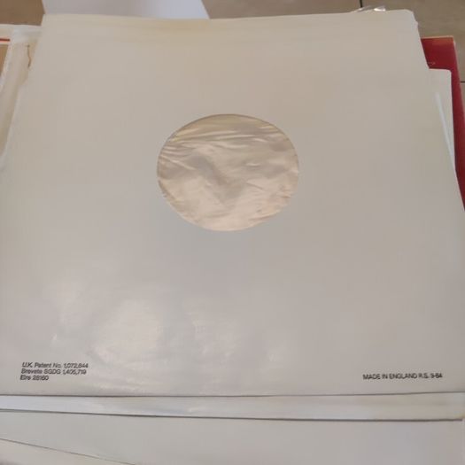 LP record vinyl sleeves and inners