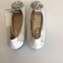 Pedro Anton White Leather Ballerina Flats Eu 41 Size 7/ Image 4