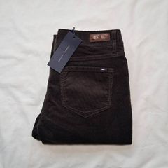Tommy hilfiger rome slim fit size 28/31 zip fly chocolate brand new with tags