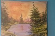 hand painted picture