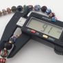 Vintage Venetian Style Mix Glass Beads & Old Face Pendant Necklace Image 2
