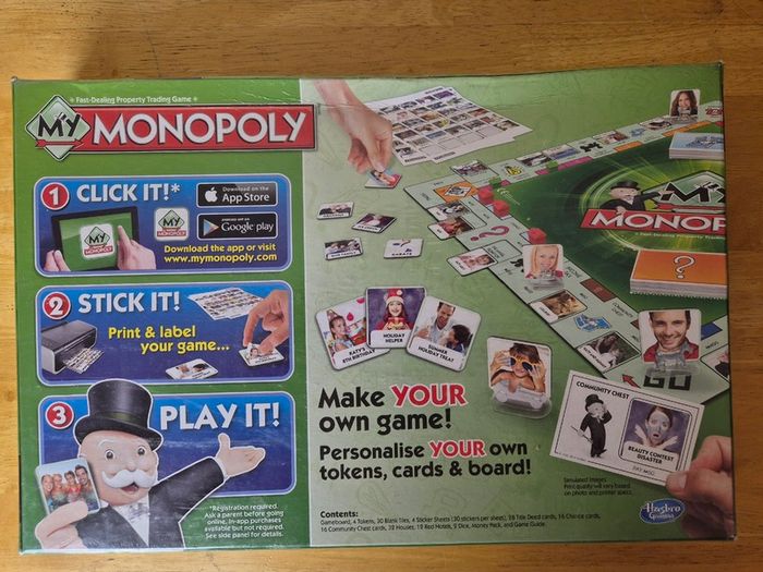 My Monopoly Board Game by Hasbro Gaming - Brand New Factory Sealed