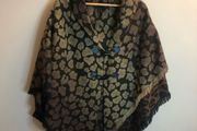 Modena poncho (one size)