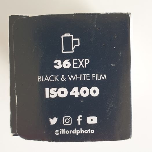 Ilford XP2 super 400 film B&W expired 2022 X 2