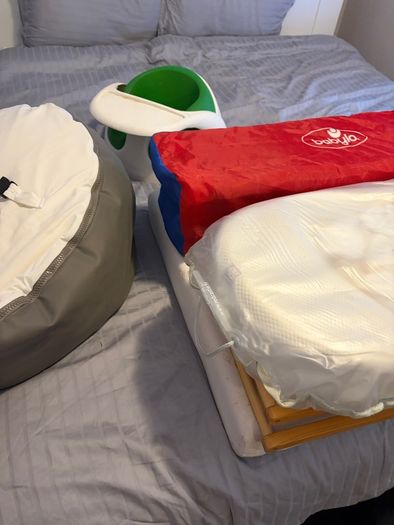 Travel Cot in a baby bundle with many items