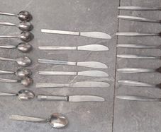Cutlery not much used
