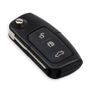 Flip Uncut Key 3 Buttons Remote Key For Ford Focus 2 3 Mondeo Fiesta C Max S Max Galaxy Image 2