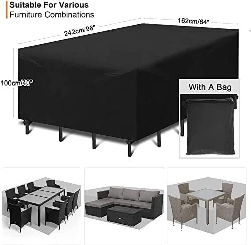 600D Oxford Garden Furniture Cover Durable All Weather Patio Protection