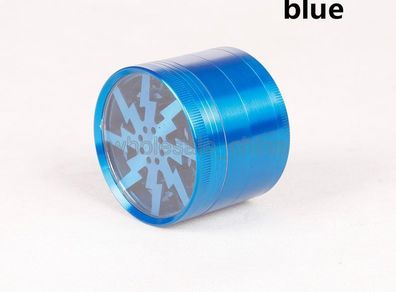 Herb Grinder Blue Heavy 4 Layers 60mm reduced to 20