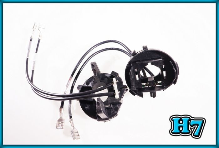 H7 HID Xenon Bulb Adapters - BMW E39, E46, E53 X5, MINI, VW Golf, Jetta, Caddy, Touran, Scirocco, Transporter, Tiguan