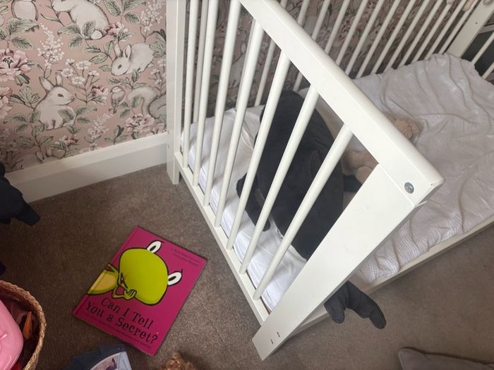 Cot with matress